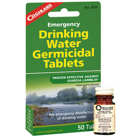 Coghlans Drinking Water Tablets